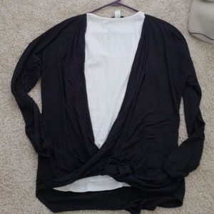 Twist front shirt